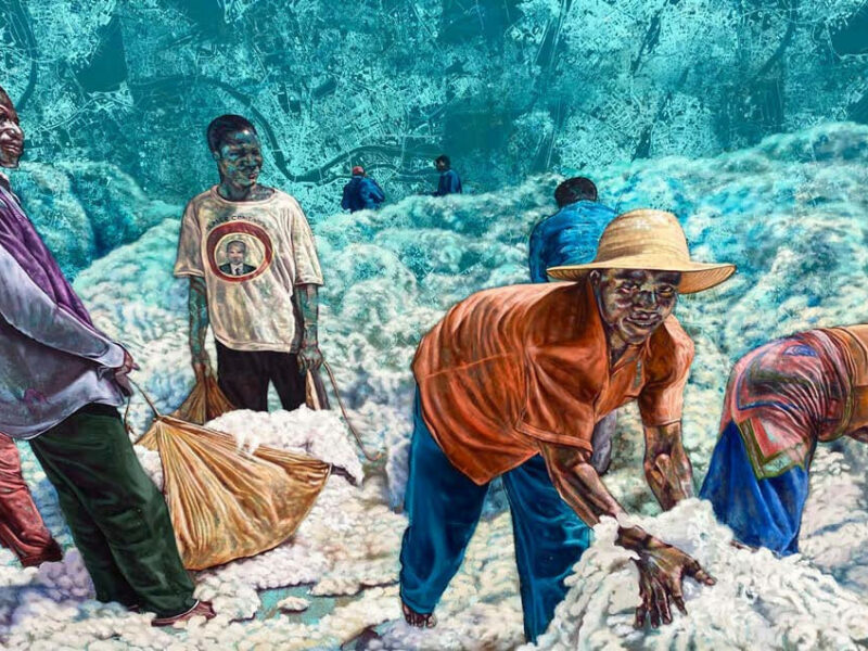 JEAN DAVID NKOT : LES DOMPTEURS DE NUAGES | GALERIE AFRIKARIS | PARIS