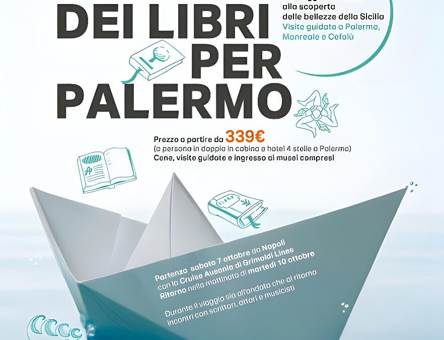 Parte da Napoli la Nave dei libri per Palermo – 7-10 ottobre 2023