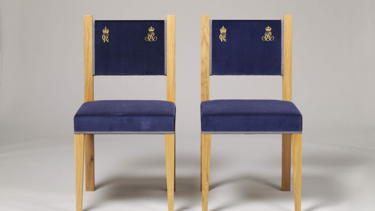 Christie’s To Auction Limited Number Of Coronation Chairs Raising Funds For Emmaus UK, Safelives, The Prince’s Trust And  The Prince’s Foundation  