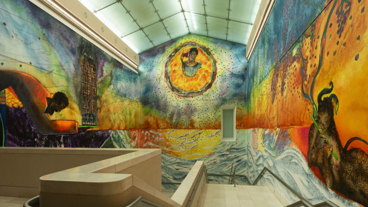 Requiem by Chris Ofili unveiled at Tate Britain