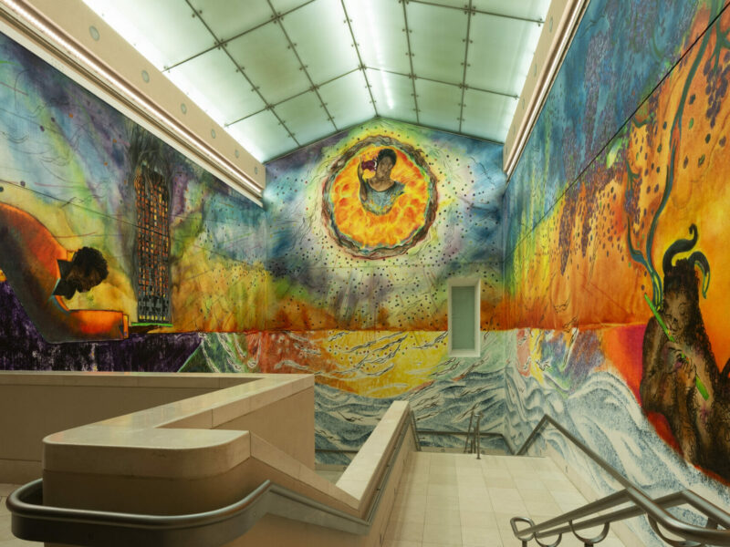 Requiem by Chris Ofili unveiled at Tate Britain