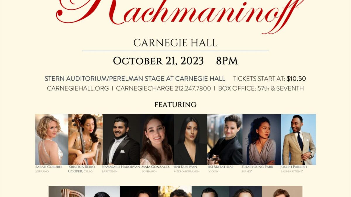 Celebrating 150 Years of Rachmaninoff at Stern Auditorium / Perelman Stage at Carnegie Hall