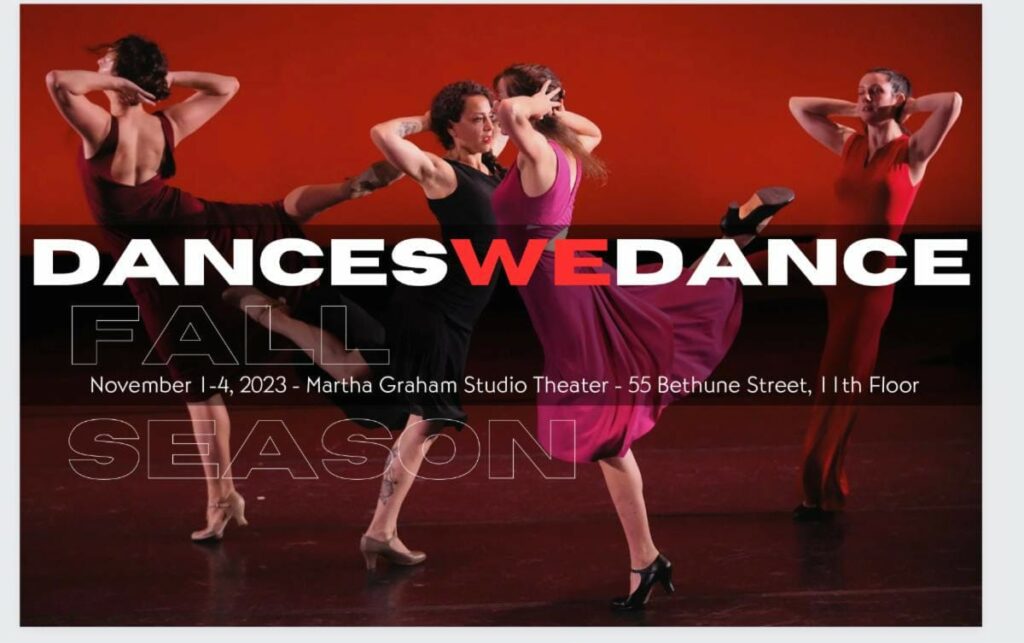 Dances We Dance presents 2023 Fall Season | Martha Graham Studio Theater