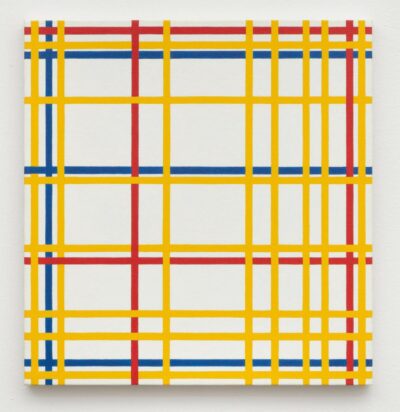 Richard Pettibone, Piet Mondrian, 'New York City', 1942, 2004 Oil on canvas 11 3/8 x 10 7/8 inches (28.9 x 27.6 centimeters)