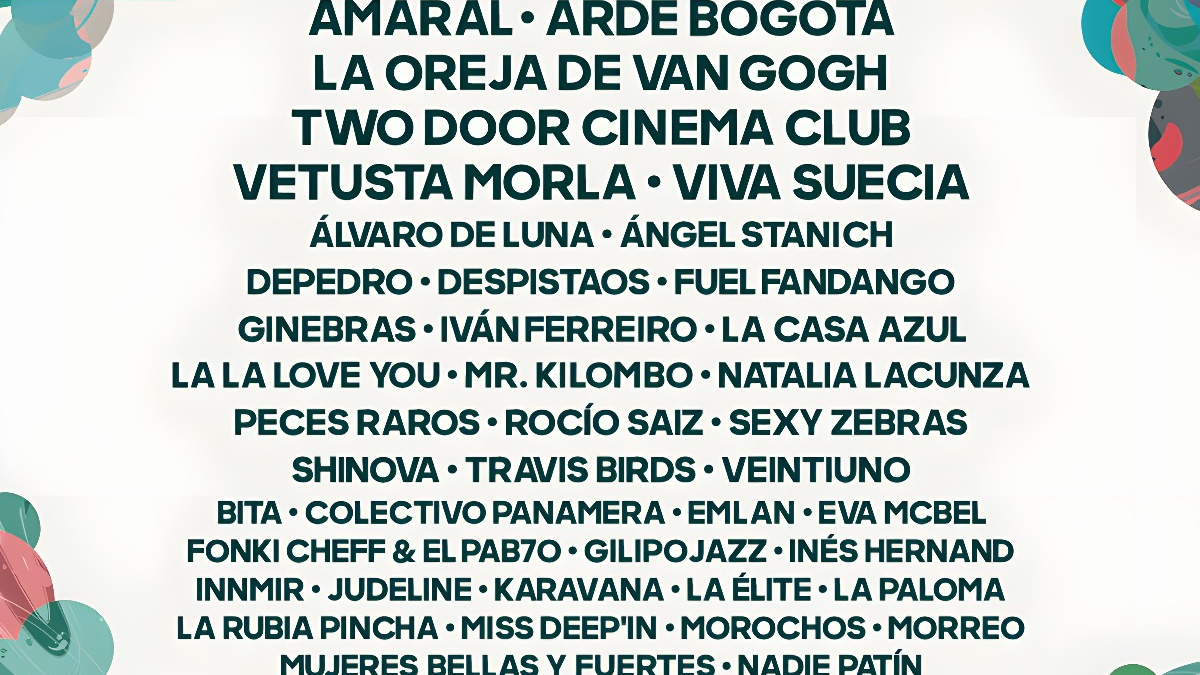 SanSan Festival 2024 – Benicássim | ¡Amaral, Arde Bogotá, Two Door Cinema Club, Vetusta Morla, Viva Suecia y más encabezan el cartel del festival de música!