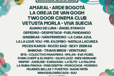 SanSan Festival 2024 – Benicássim | ¡Amaral, Arde Bogotá, Two Door Cinema Club, Vetusta Morla, Viva Suecia y más encabezan el cartel del festival de música!