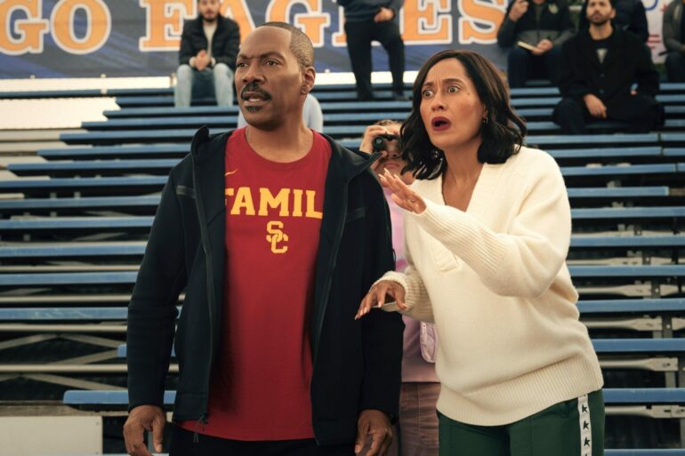 Eddie Murphy and Tracee Ellis Ross star in the upcoming Christmas feature film, “Candy Cane Lane” | The movie trailer has just been released