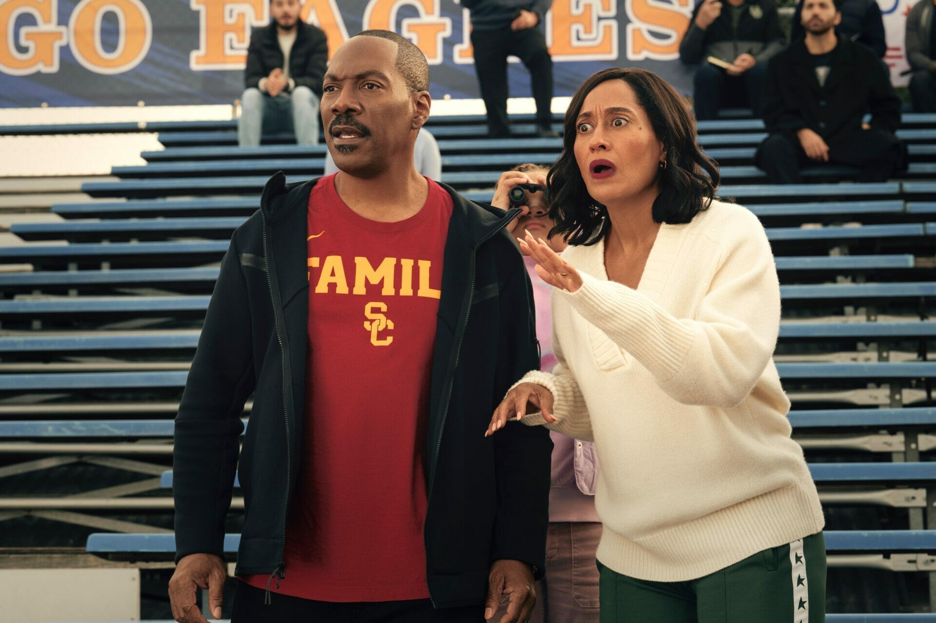 Eddie Murphy and Tracee Ellis Ross star in the upcoming Christmas feature film, “Candy Cane Lane” | The movie trailer has just been released