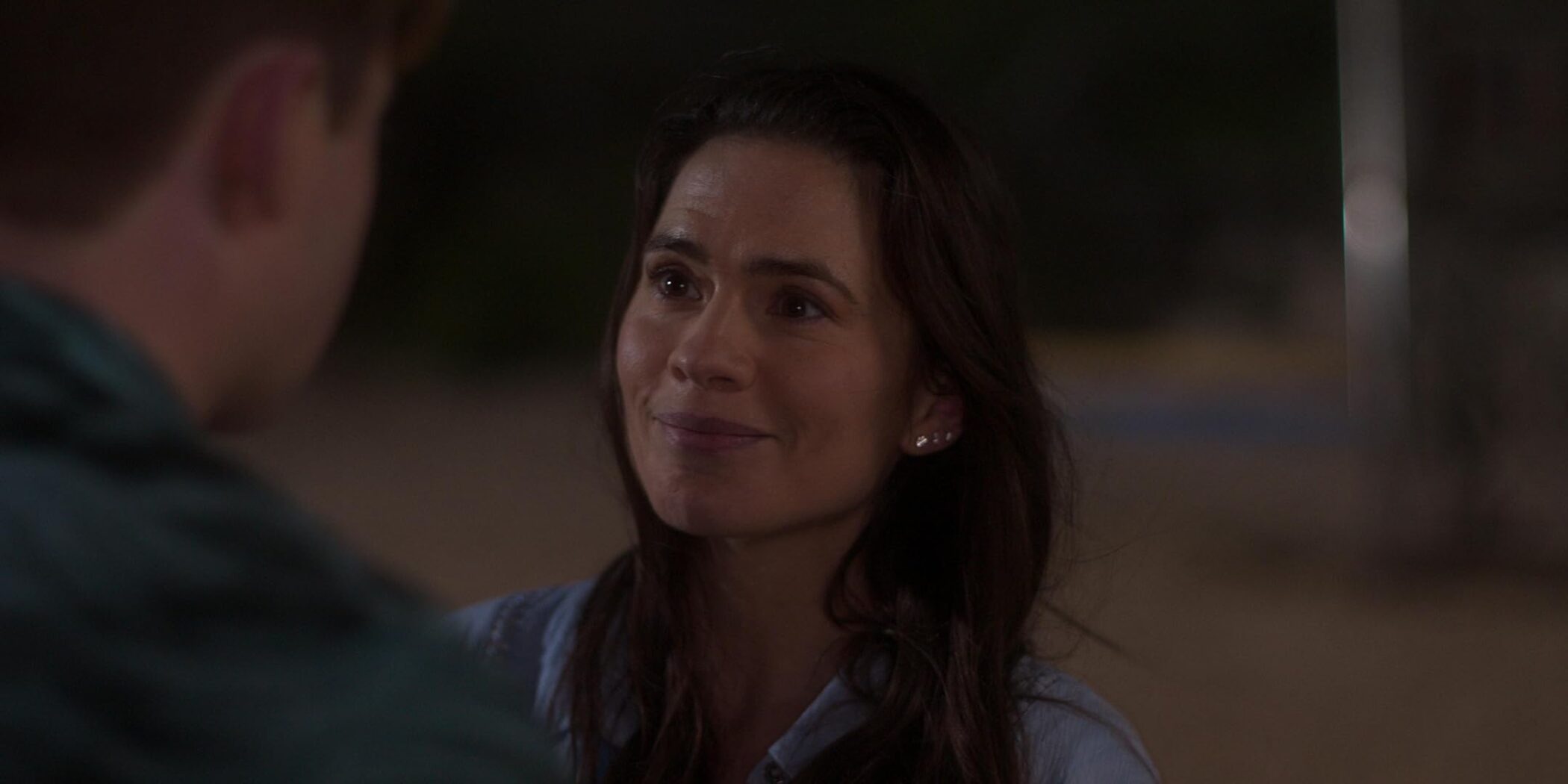 Hayley Atwell and Kit Connor in Heartstopper (2022)