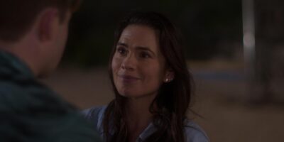 Hayley Atwell and Kit Connor in Heartstopper (2022)