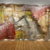 Hyundai Commission: El Anatsui: Behind the Red Moon | Tate Modern | London