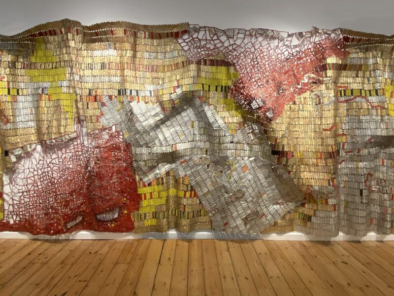 Hyundai Commission: El Anatsui: Behind the Red Moon | Tate Modern | London