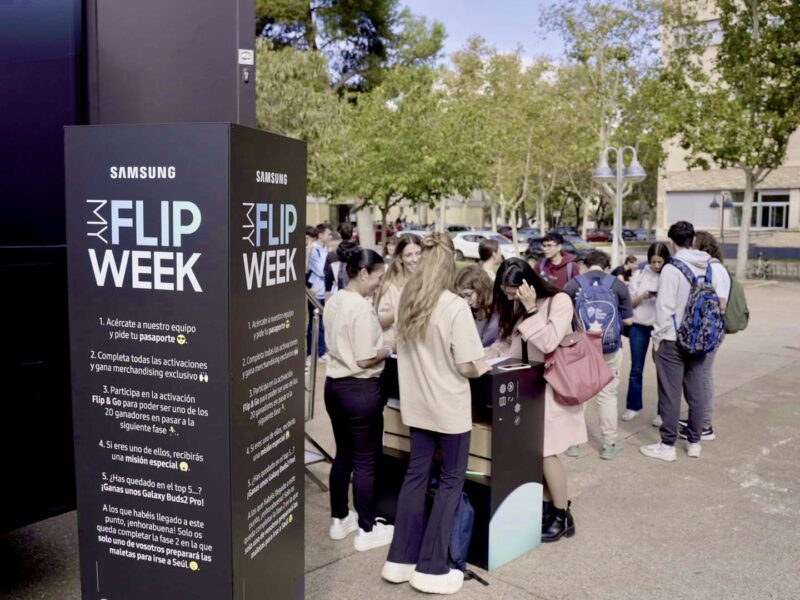“My Flip Week” | Samsung reta a los universitarios españoles y premiará a los ganadores con un viaje a Seúl | Todavía estás a tiempo