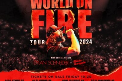 Nate Smith Announces Headlining World On Fire Tour 2024