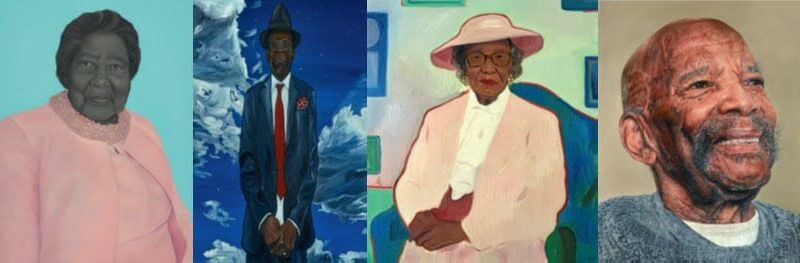 Windrush Generation portraits commissioned by His Majesty King Charles III displayed at the National Portrait Gallery