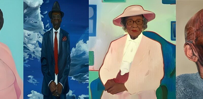 Windrush Generation portraits commissioned by His Majesty King Charles III displayed at the National Portrait Gallery