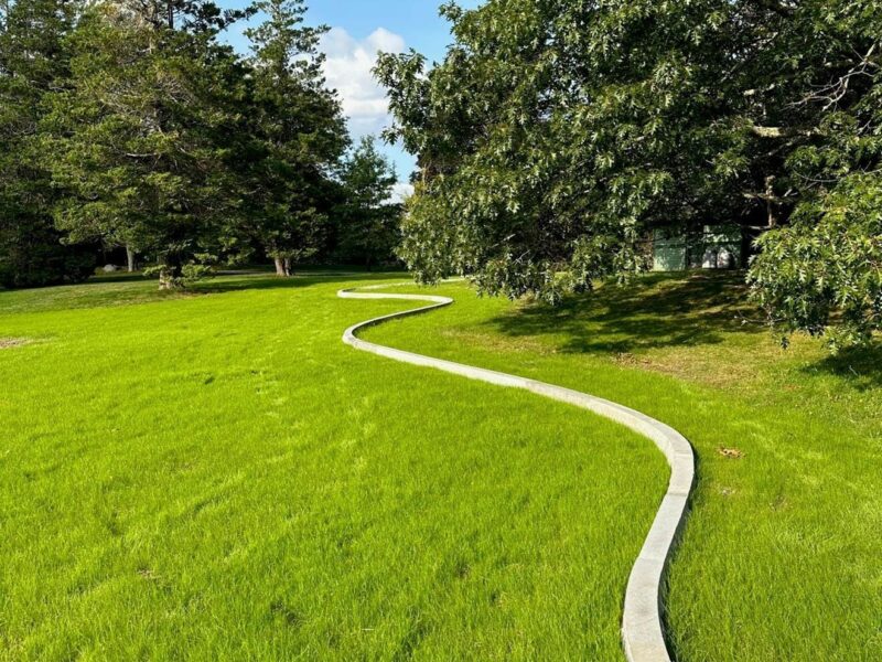 Andy Goldsworthy at College of the Atlantic, Bar Harbor, Maine