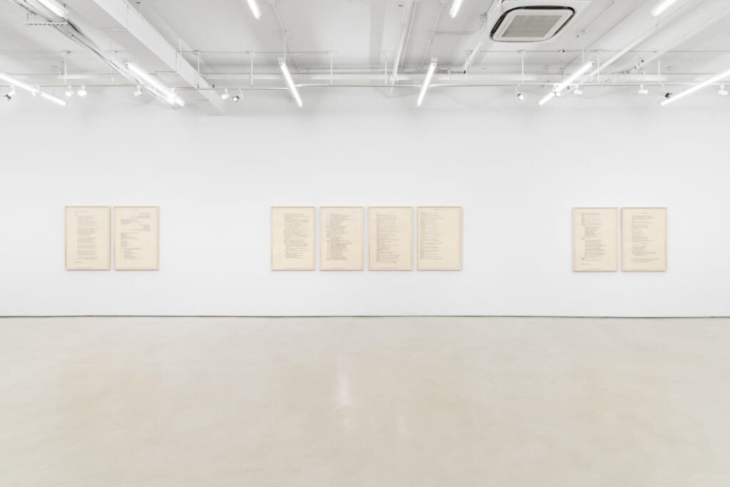 Bethany Collins: Undercurrents | Alexander Gray Associates, New York