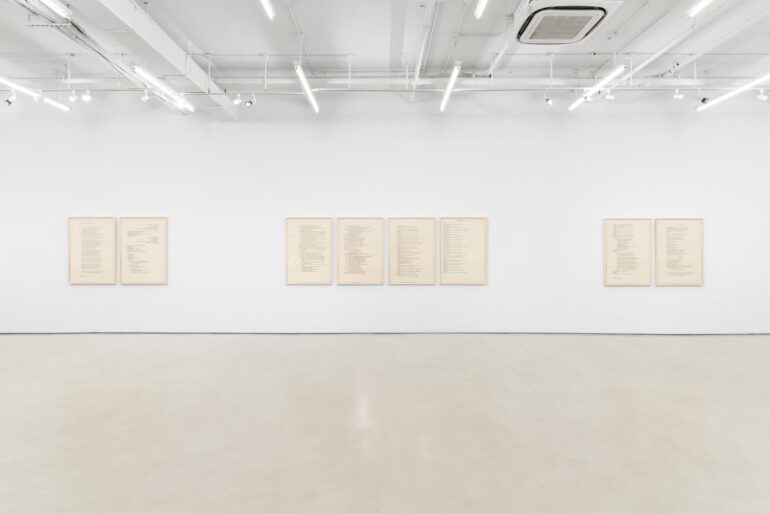 Bethany Collins: Undercurrents | Alexander Gray Associates, New York