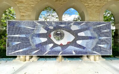 John Lennon’s Psychedelic Eye Mosaic From His Swimming Pool At Kenwood To Be Offered At Bonhams