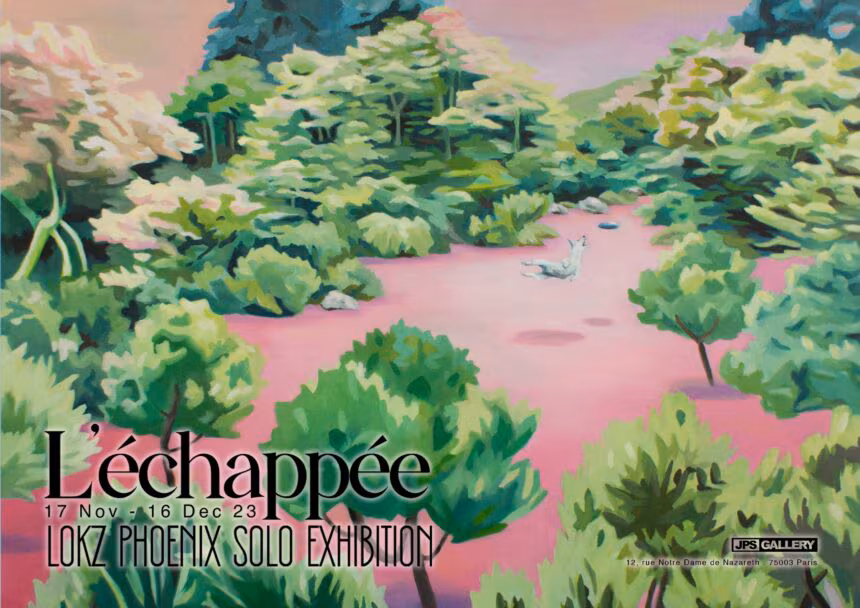 Lokz Phoenix Solo Show: L'échappée | JPS Gallery, Paris