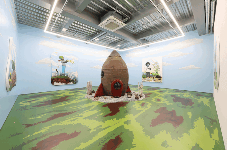 Hebru Brantley: “Traveling Without Moving” | Nanzuka Underground