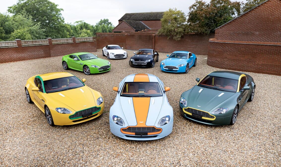 Collection Of Aston Martins In Team Racing Colours To Be Offered At Bonhams|Cars Bond Street Sal