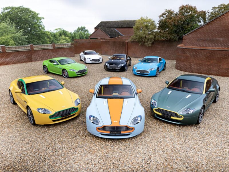 Collection Of Aston Martins In Team Racing Colours To Be Offered At Bonhams|Cars Bond Street Sal
