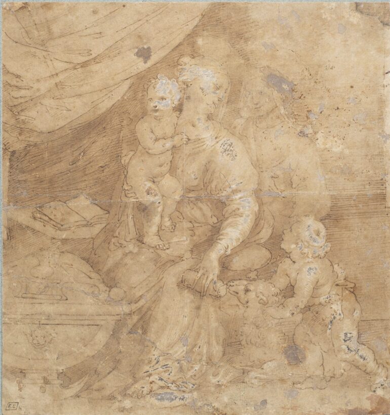 Una obra inédita presentada con motivo del 520 aniversario del nacimiento de Parmigianino