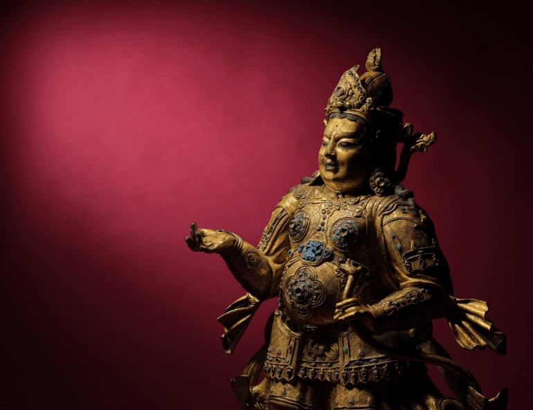 Museum-Quality Densatil Figure of Virupaksha Sells for HK$38million at Bonhams Hong Kong