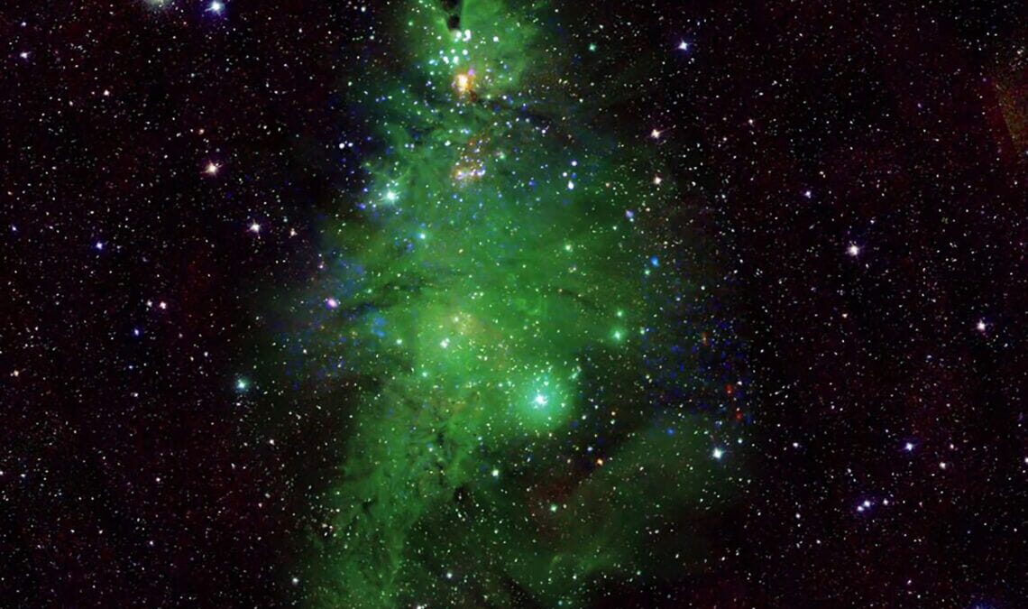 Un Árbol de Navidad Cósmico