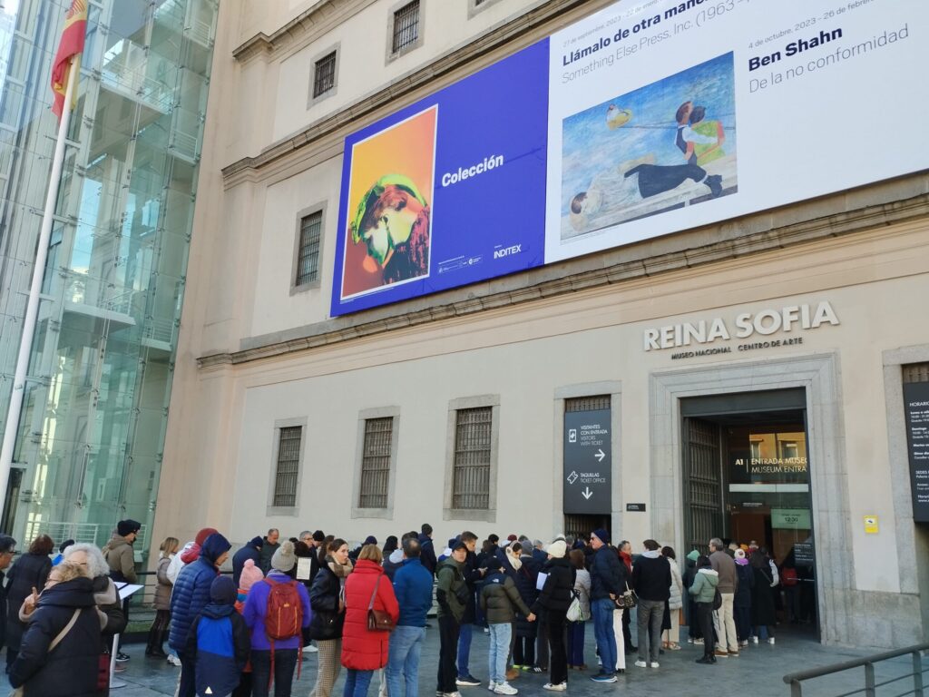 Aumenta un 20% el número de visitantes a la sede principal del Museo Reina Sofía en 2023
