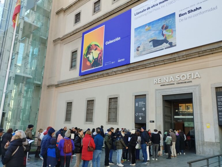Aumenta un 20% el número de visitantes a la sede principal del Museo Reina Sofía en 2023