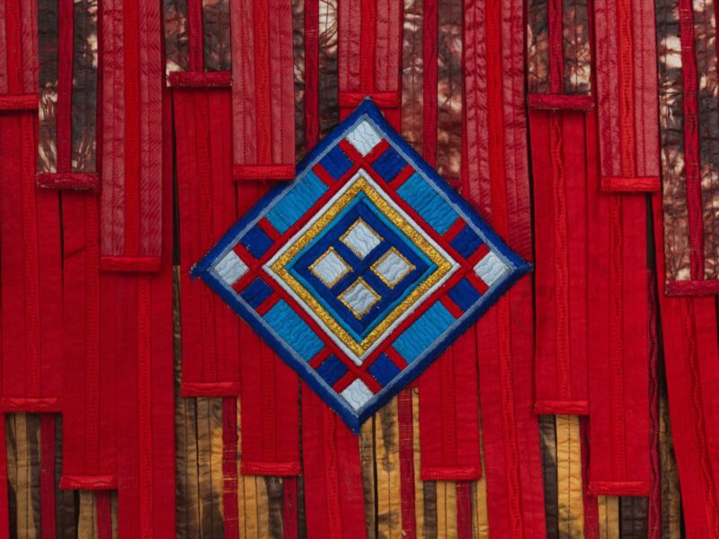 Abdoulaye Konaté: Lune bleue – Lévy Gorvy Dayan, New York