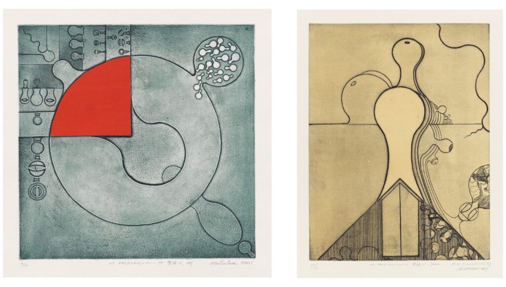 Takesada Matsutani / Kate Van Houten. Paris Prints 1967-1978 – Hauser & Wirth, New York