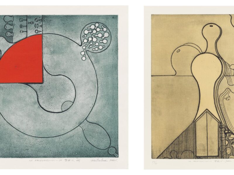 Takesada Matsutani / Kate Van Houten. Paris Prints 1967-1978 – Hauser & Wirth, New York