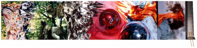 James Rosenquist: The Holy Roman Empire through Checkpoint Charlie – Castelli Gallery