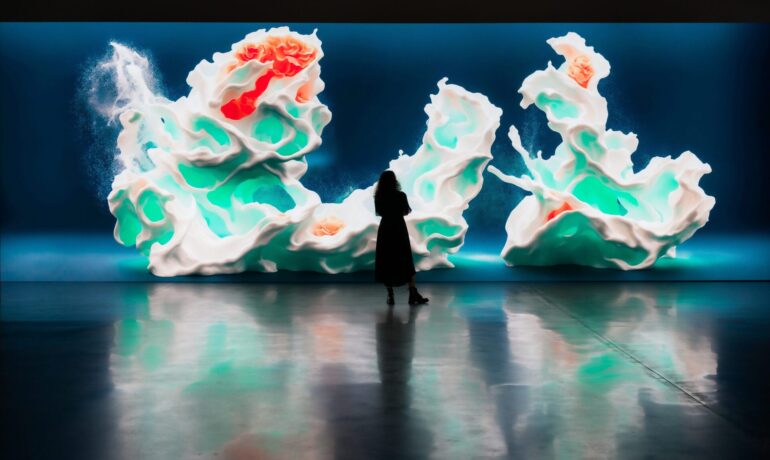 Refik Anadol: “Echoes of the Earth: Living Archive” – Serpentine North, London