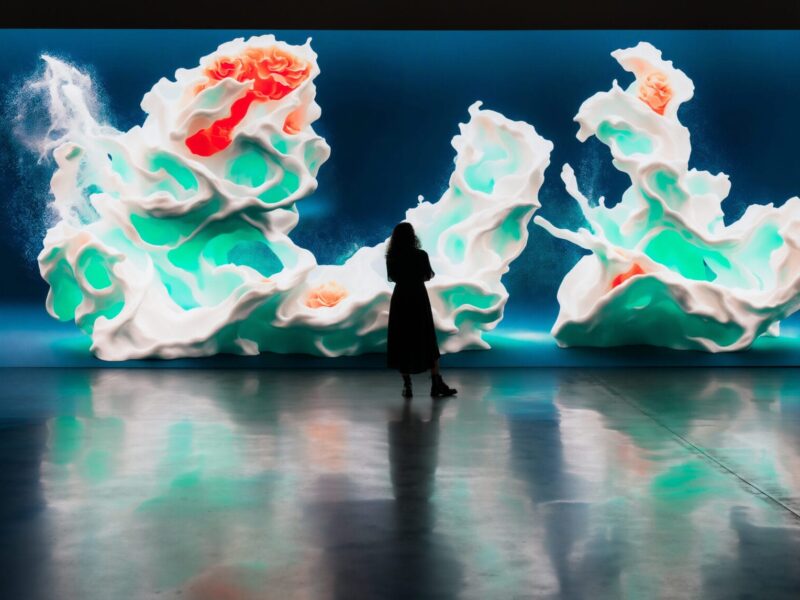 Refik Anadol: “Echoes of the Earth: Living Archive” – Serpentine North, London