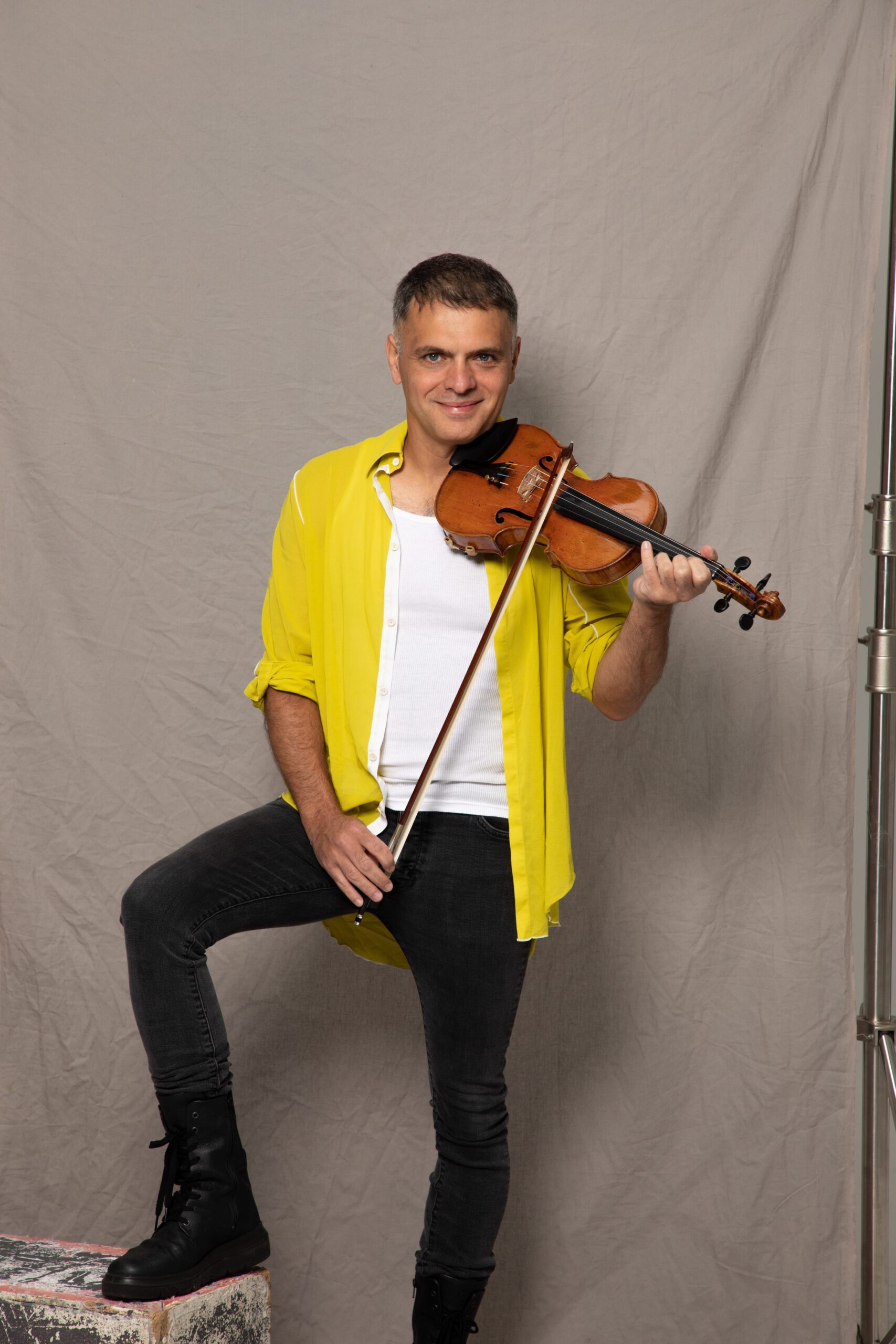 El violinista Vasko Vassilev presenta su espectáculo Acoustic en la ...