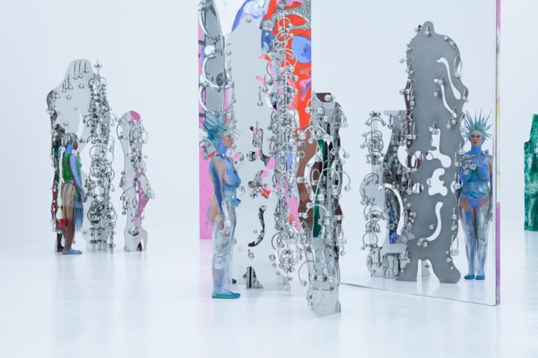 Donna Huanca Performance, at Faurschou, NY, Saturday, February 10