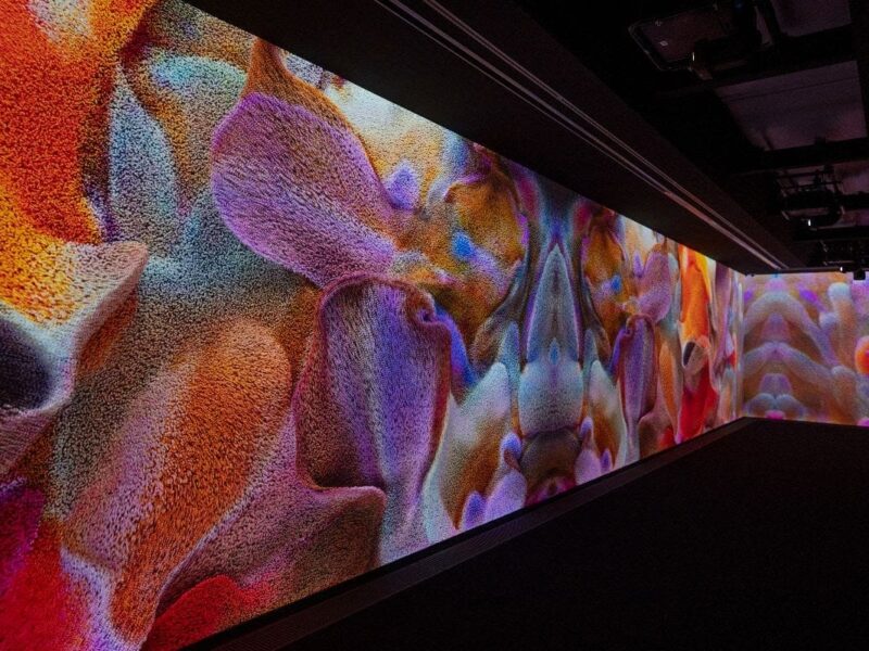 Refik Anadol – Echoes of the Earth: Living Archive – Serpentine North Gallery