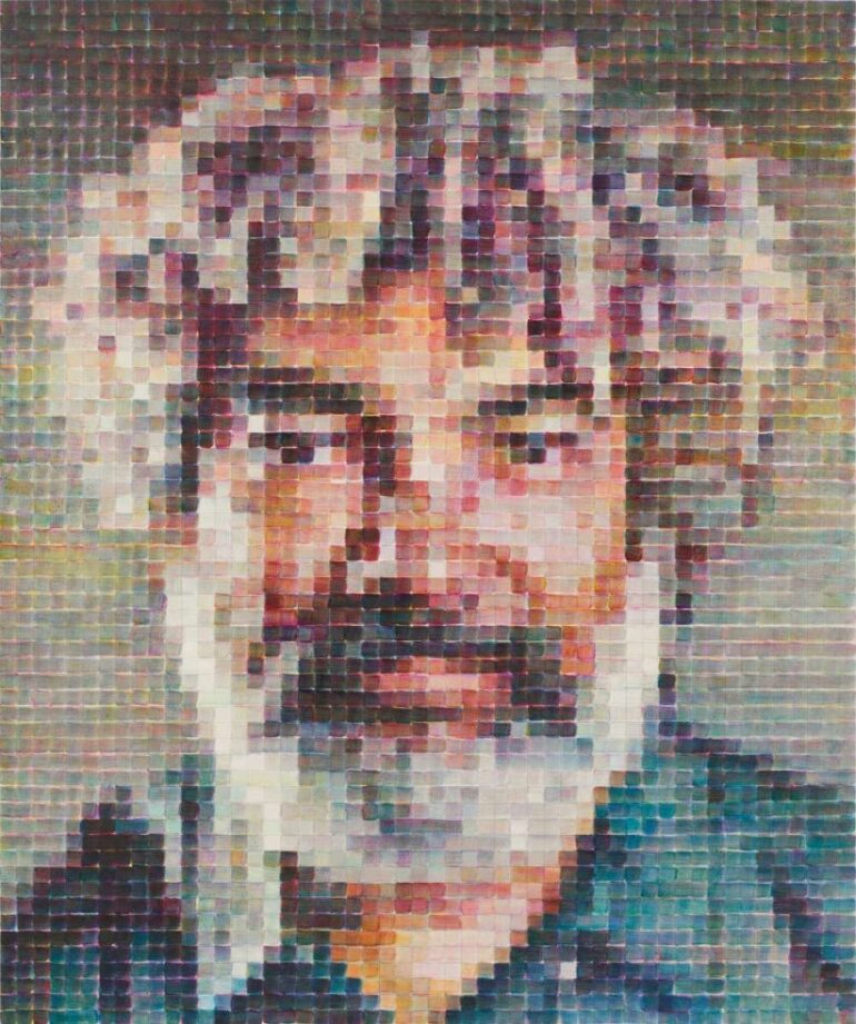 Chuck Close – Red, Yellow and Blue: The Last Paintings – Pace Gallery New York