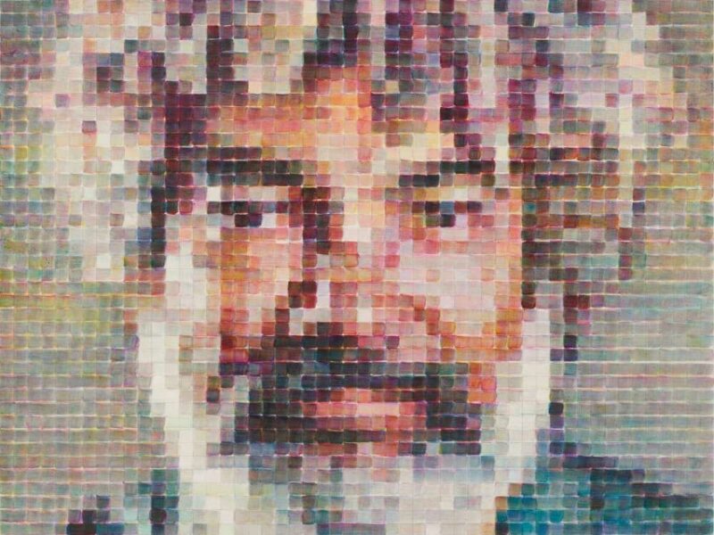 Chuck Close – Red, Yellow and Blue: The Last Paintings – Pace Gallery New York