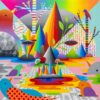 Okuda San Miguel: Kisses Between Universes – Corey Helford Gallery, Los Angeles