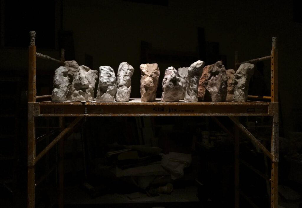 WILLIAM TUCKER RA: Portraits | Pangolin London Sculpture Gallery