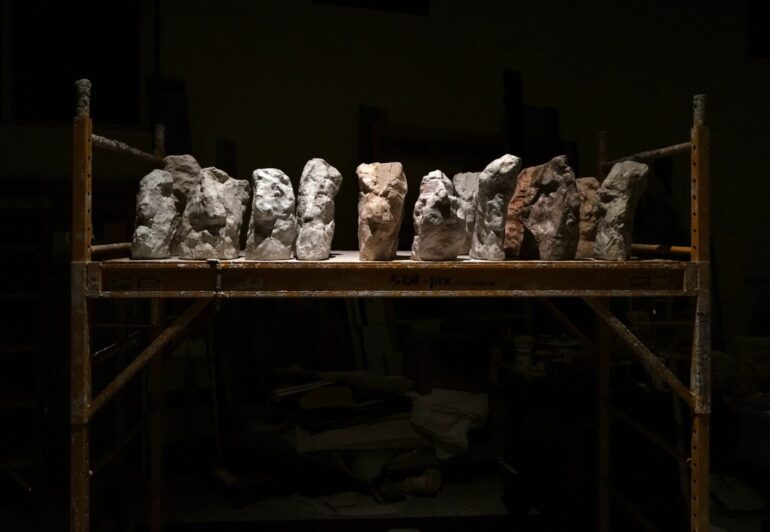 WILLIAM TUCKER RA: Portraits | Pangolin London Sculpture Gallery