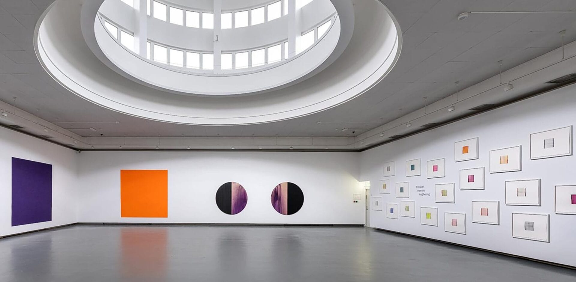 Callum Innes: Cadmium Orange Red Violet Lamp Black – Kode Bergen, Norway
