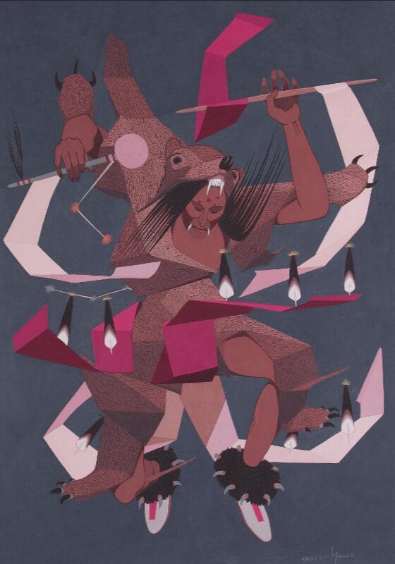 Bold Works by Fritz Scholder, Oscar Howe, and Charles Loloma Highlight Bonhams Modern Native American Art Sale