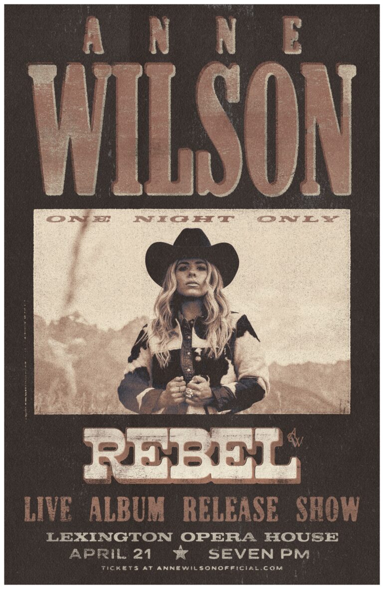PLATINUM-certified Anne Wilson Releases Powerful 16-Song Album ‘REBEL’ – A Testament to Faith, Family, and Country Music